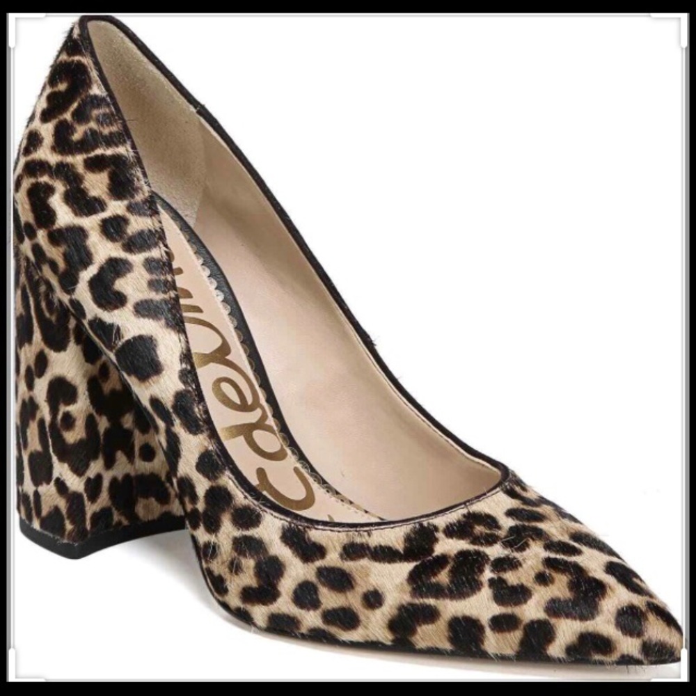 Sam Edelman calf hair leopard Halton